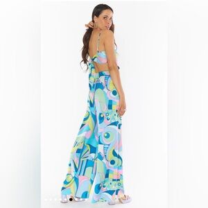 Mumu Irwin Pants Go Go Luxe Satin